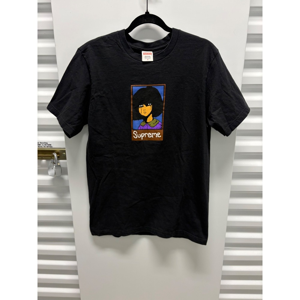 Supreme EMO Tee Graphic T-Shirt Mens Small Black